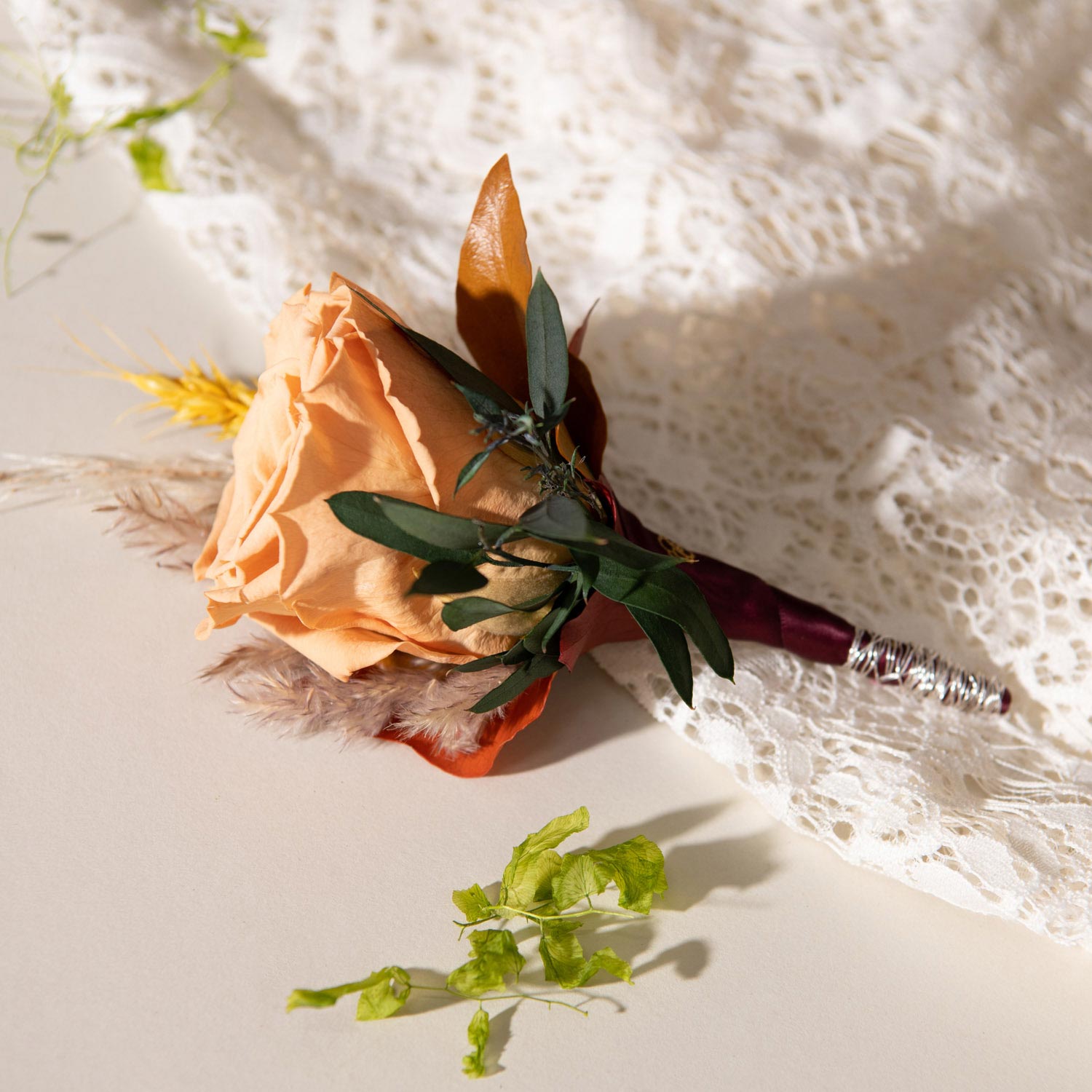 Autumn Blush Buttonhole